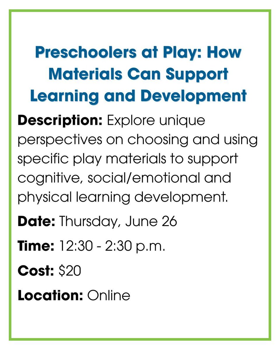 📢 Calling all Ohio early childhood educators! 

We're one week away from the deadline to meet your Professional Development requirement. Scroll to see our Ohio Approved training that you can attend before June 30.

Sign up here: bit.ly/4kvMK2Y
