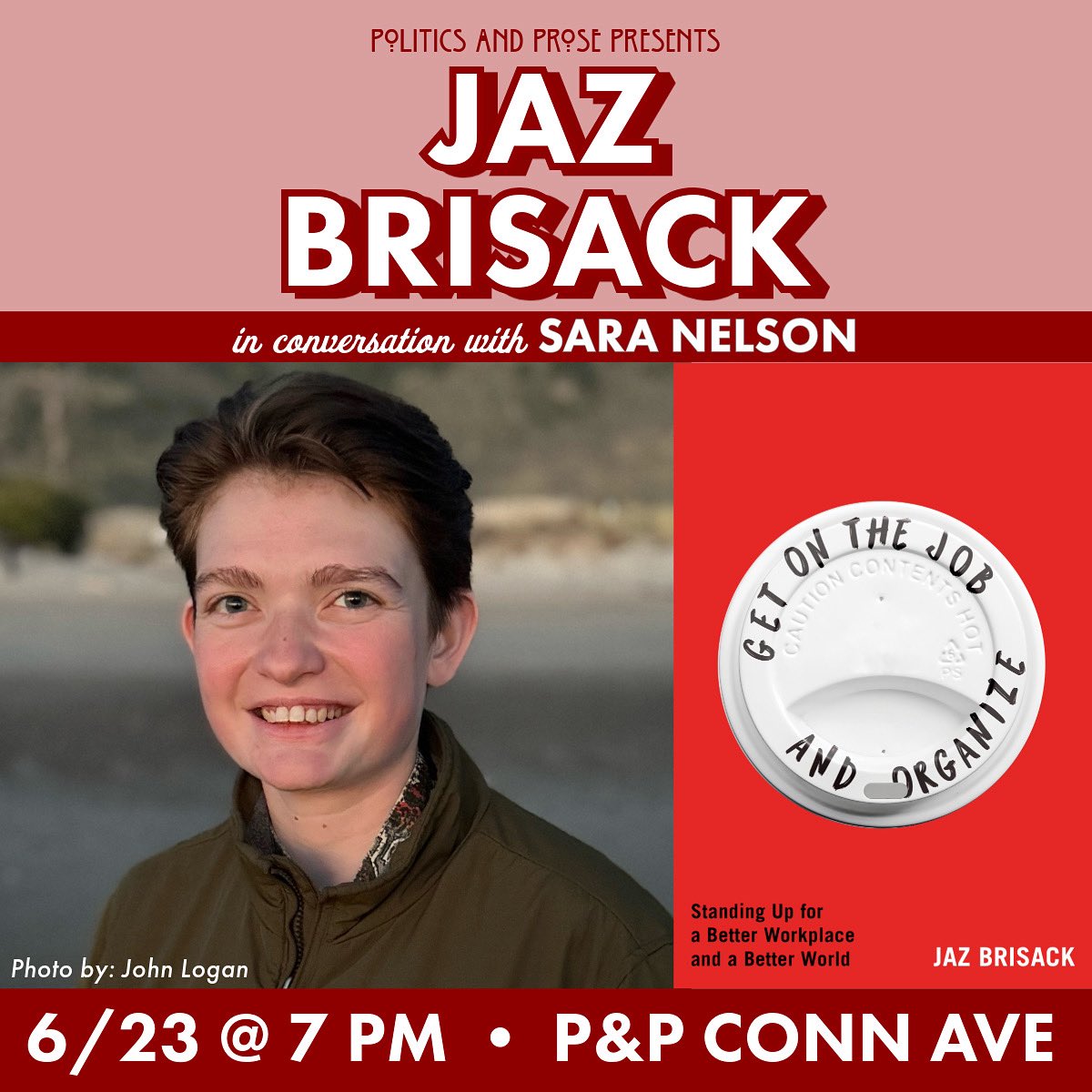 jaz brisack (@jazbrisack) on Twitter photo DC friends come see me tonight! Surreal to get to do a book talk with <a href="/FlyingWithSara/">Sara Nelson</a>, who Iāve admired for years, at <a href="/PoliticsProse/">Politics and Prose</a>. See yāall at 7 tonight! DC friends come see me tonight! Surreal to get to do a book talk with <a href="/FlyingWithSara/">Sara Nelson</a>, who Iāve admired for years, at <a href="/PoliticsProse/">Politics and Prose</a>. See yāall at 7 tonight!