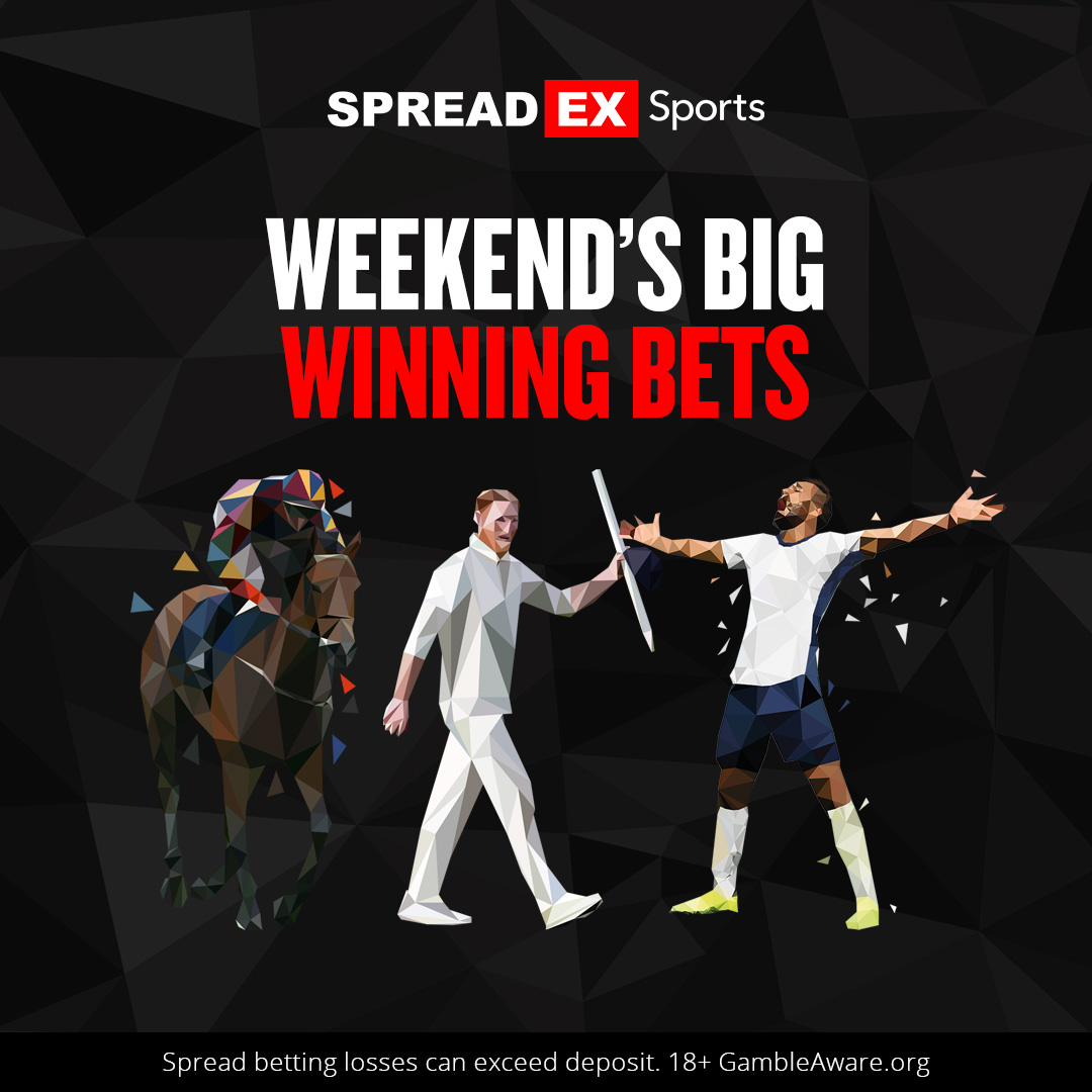 ⚽️BIG WINNERS⚽️     

We have picked out three of the biggest spread betting wins from this weekend's sporting action HERE⬇️
spreadex.com/weekendwinners