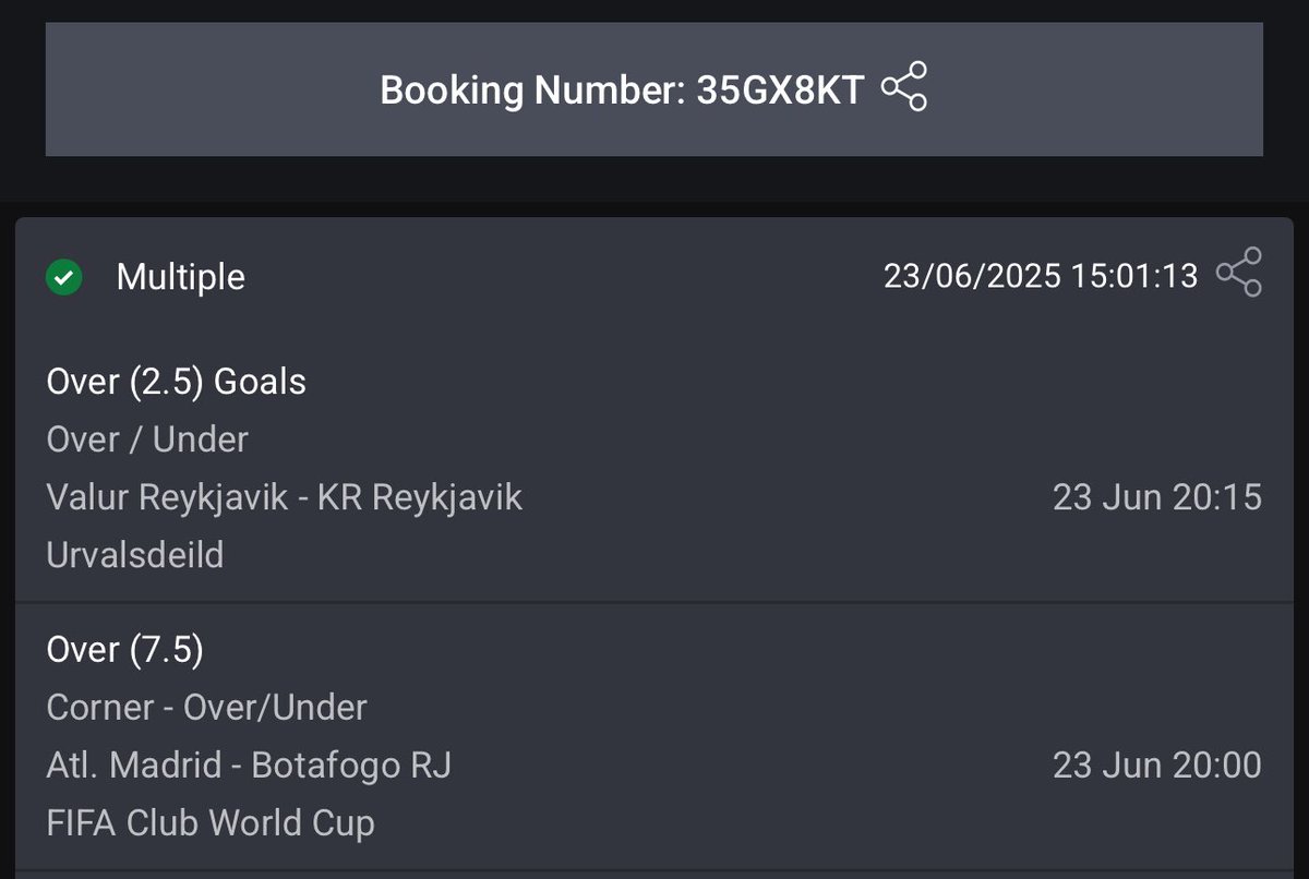 2, 3 and 5 odds on bet9ja

35GXDVW

35GX8KT

35GXBXR

#Bet9jaCode