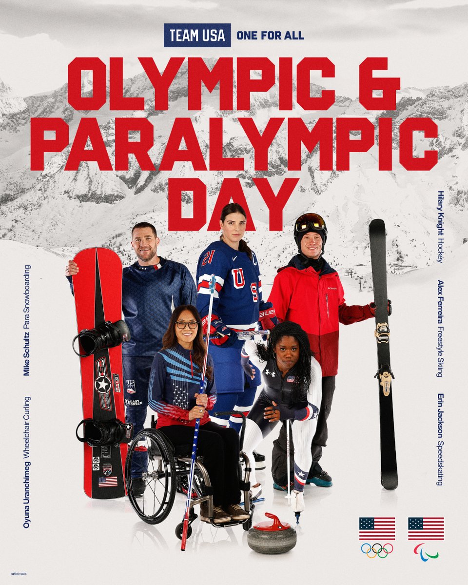 Team USA (@teamusa) on Twitter photo Our day 🇺🇸
Celebrating #OlympicParalympicDay with Team USA winter athletes on the road to <a href="/milanocortina26/">Milano Cortina 2026</a>! Our day 🇺🇸
Celebrating #OlympicParalympicDay with Team USA winter athletes on the road to <a href="/milanocortina26/">Milano Cortina 2026</a>!