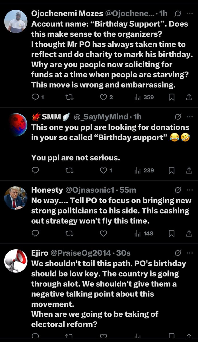 The comments 😂😂😂😂

Ensure you’re not eating before going to the comments, you might choke.