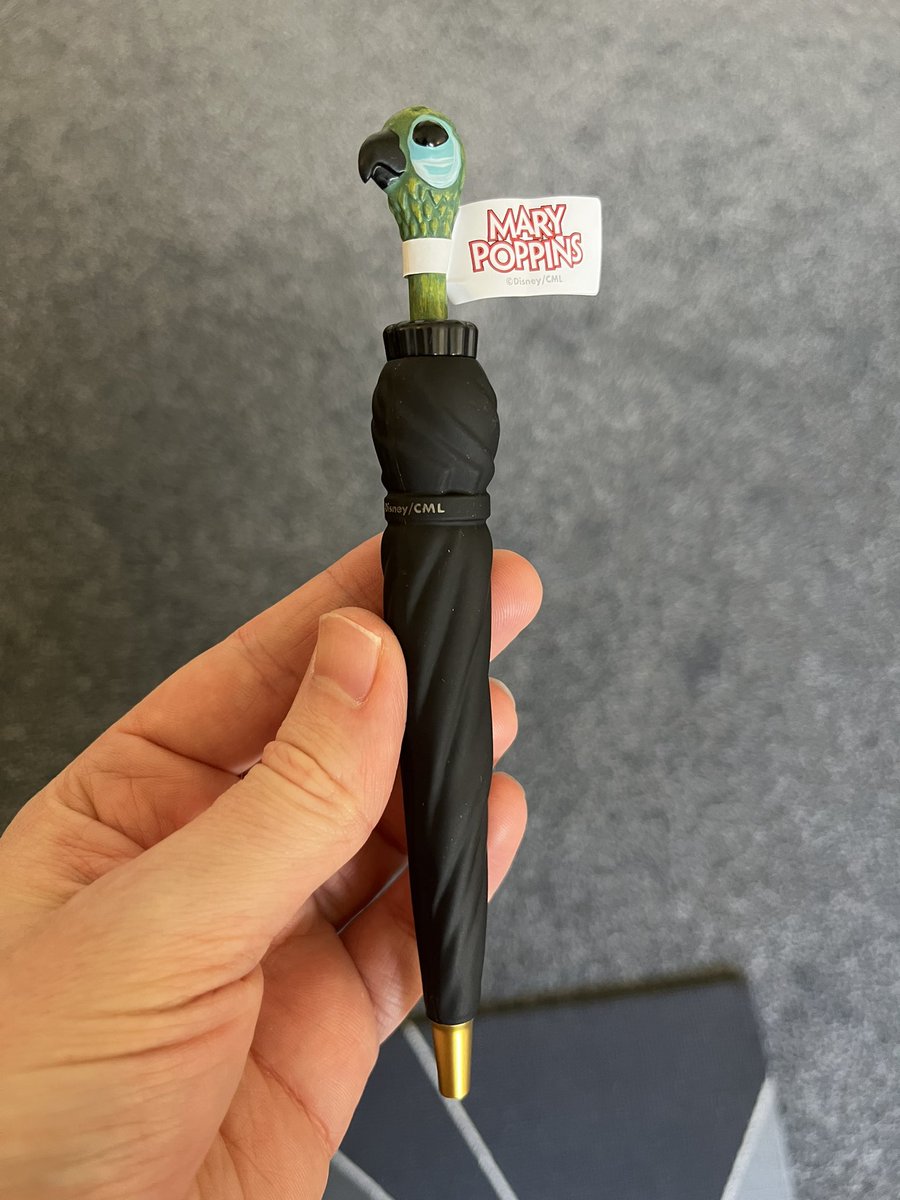 I may not have much but at least I have you, ballpoint pen shaped like Mary Poppins’ umbrella