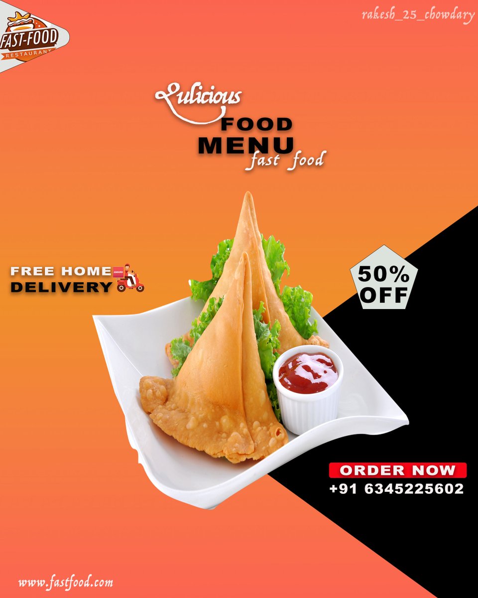 ScintillaAcadem's tweet image. Delicious Design Meets Digital Skill!
Feast your eyes on this mouthwatering poster designed by our student Rakesh, using Adobe Photoshop. From food styling to layout balance — he’s nailed it!

#photoshopdesign #graphicdesignstudent #CreativePosters #FoodAdDesign #VisualCreativity