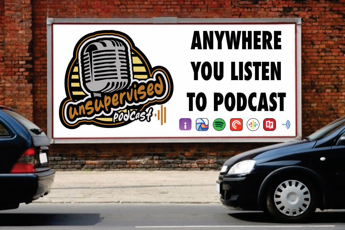 PodUnsupervised's tweet image. Don’t miss the Unsupervised Podcast. New weekly episodes starting in July, however you listen to podcasts.
#podcast #smallbuisness #podcastrecommendations