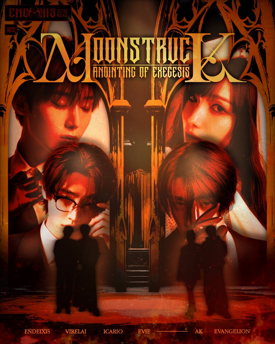 7NDEIXIS's tweet image. ㅤ

࣪𖤐 TRACK IV.

#ENDEIXIS  'MOONSTRUCK: ANOINTING OF EXEGESIS' ⋮ 𝗨𝗡𝗜𝗧 𝗣𝗢𝗦𝗧𝗘𝗥

How scary the 𝒅𝒊𝒗𝒊𝒏𝒆 is, it will always find its way to make us feel ashamed.

#EVIE            #ICARIO
#VIRELAI     #AK
#TheMorosObeisance
#TheForgottenExegesis
#MoonboundCurse

ㅤ