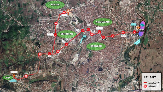 Raylı Sistem Projesi Çalışmaları Görseli