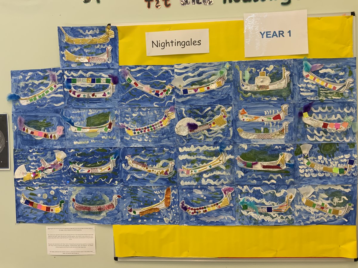 Our 'Take One Picture' Gallery is open after school today and before school tomorrow. Come and take a look at the wonderful artwork the children have created.