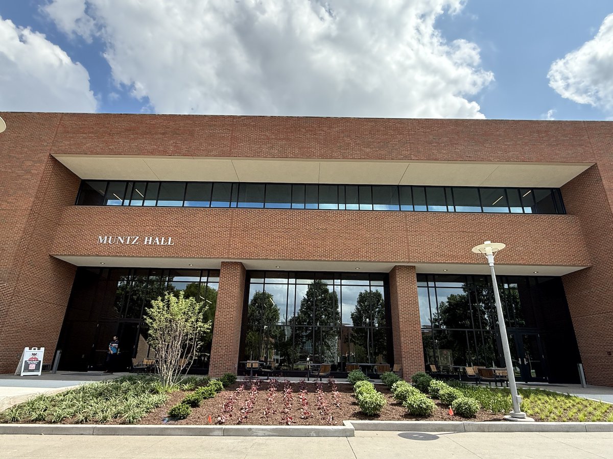 🌞 Happy Monday, Bearcats!
Have you seen the new look in front of Muntz Hall? 👀

This fresh landscaping is one part of an exciting new chapter in our campus renovation.
Enjoy the summer while we get ready to greet everyone in August!
