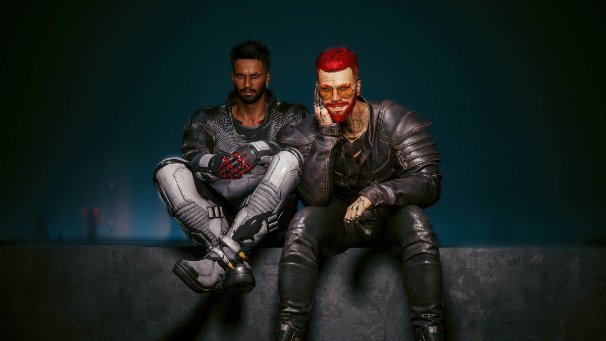 IAmJustMatthew's tweet image. Well, Matt has met a new choom in night city, his name is 115 and it looks like they are going to be very good friends 🤫
- OC 115 made by @tb_draws