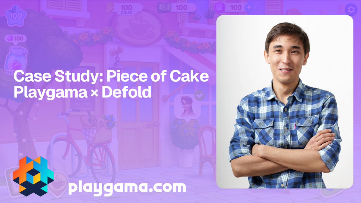 Playgama (@playgamacom) on Twitter photo We teamed up with <a href="/defold/">Defold Engine</a> and Rustam Batyrkhanov, founder of HG Point, to share the story behind Piece of Cake - how a minimalist puzzle game evolved through smart design, thoughtful publishing, and painful but rewarding iterations.
📖 defold.com/2025/06/18/Inn… We teamed up with <a href="/defold/">Defold Engine</a> and Rustam Batyrkhanov, founder of HG Point, to share the story behind Piece of Cake - how a minimalist puzzle game evolved through smart design, thoughtful publishing, and painful but rewarding iterations.
📖 defold.com/2025/06/18/Inn…