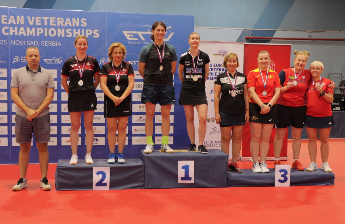 🥇 Josep Madurell
🥉 Maria Vintila
🥉 Zilotin y Skobkina

Madurell lidera a una delegación 🇪🇸 que suma tres medallas en el Europeo de Veteranos 2025. ¡Bravo!

📲 rfetm.es/noticia/9814-j…