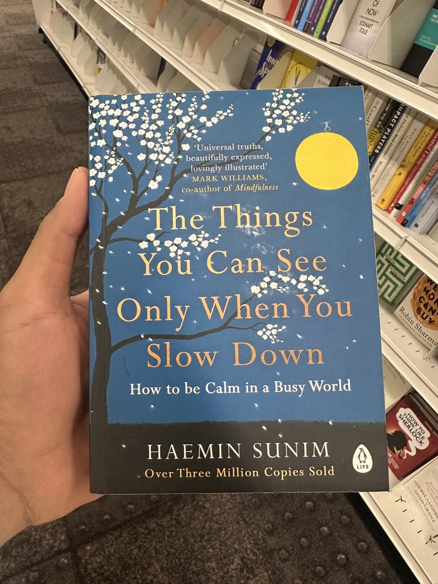 DrAliAlmansour's tweet photo. كتاب يستحق القراءة في حياة اصبحت متسارعة الاحداث!

“the things you can see only when you slow down” https://t.co/kHc35Jtqlt