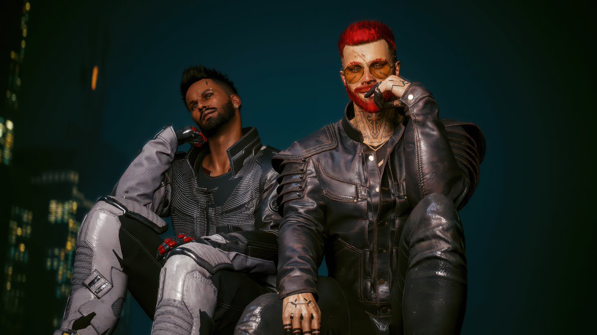 IAmJustMatthew's tweet image. Well, Matt has met a new choom in night city, his name is 115 and it looks like they are going to be very good friends 🤫
- OC 115 made by @tb_draws