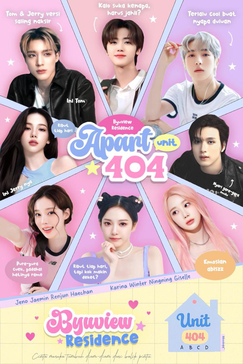 xoxolovey__'s tweet photo. Apart unit 404 🏡🎀
— 00l Nct dream x Aespa Story 📚👀 https://t.co/dyh0xUKPw5