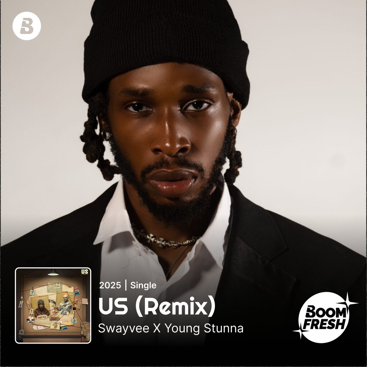 BoomplayNigeria's tweet photo. When Naija meets Amapiano🔥💞
@swayveemusic teams up with @youngstunna to deliver a vibey remix of his hit song "US".🇿🇦🇳🇬🌍
You just have to feel it!🚀
🎧Stream #USRemix on #BoomplayMusic
▶️🔗https://t.co/9hKLjNXqo0
#Swayvee #YoungStunna #Boomfresh #Newmusic #HomeOfMusic https://t.co/Og3tqVlo9X