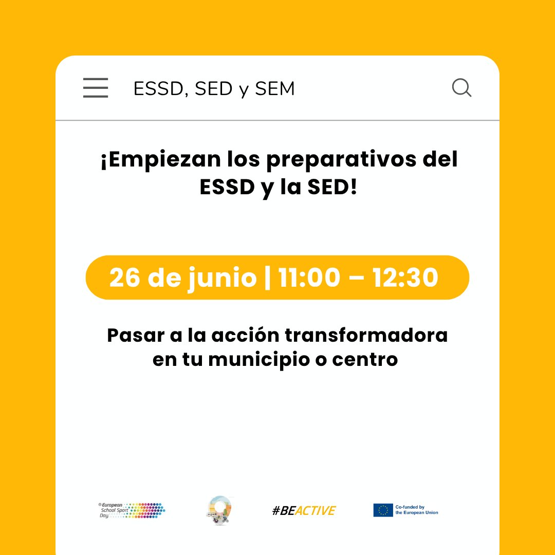📢 ¡Último webinar a la vista!
🗓 26 de junio
🕐 11:00 – 12:30 

Inscríbete aquí: docs.google.com/forms/d/e/1FAI…