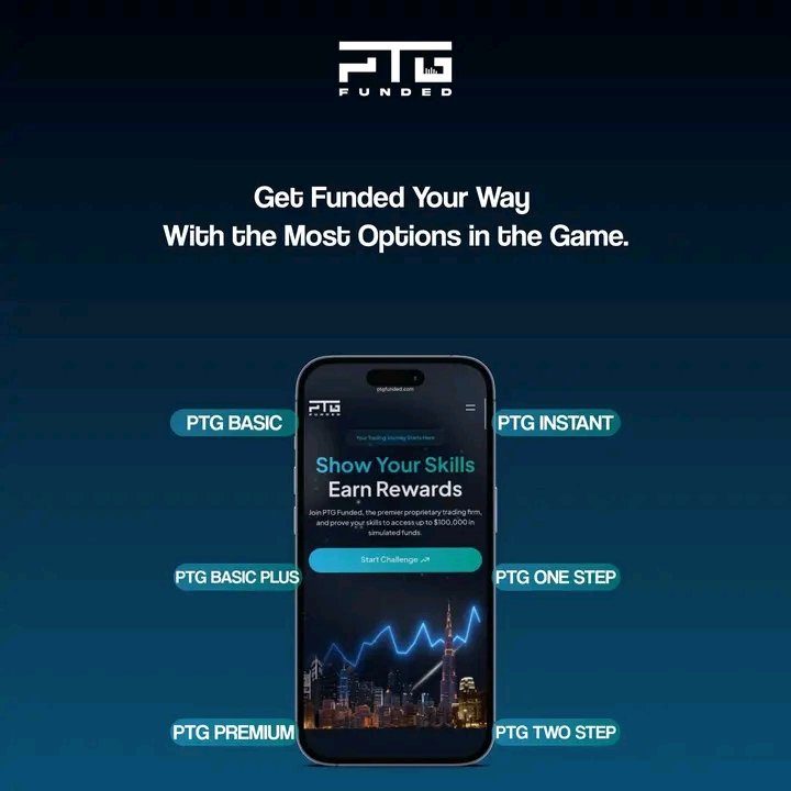 ⚡Kickstart your trading journey with our different account tiers. At PTG FUNDED we offer a diverse account packages to suit your trading styles starting from our PTG basic plan we have got you covered! join us now and unlock your trading potentials🔥.

ptgfunded.com