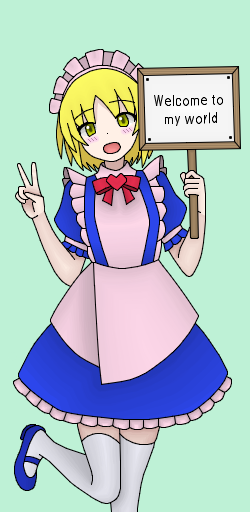 RyusaLFNanse's tweet photo. ようこそ夢幻世界 #東方 #旧作 #夢月 #幻想郷 #お絵カキコ #うそっこメイド #毎週月曜日は月キャラの日 #6月は夢月ちゃん強化月間 #東方旧作 #Vサイン https://t.co/sEAbkMhReU https://t.co/BV67HWpyDH