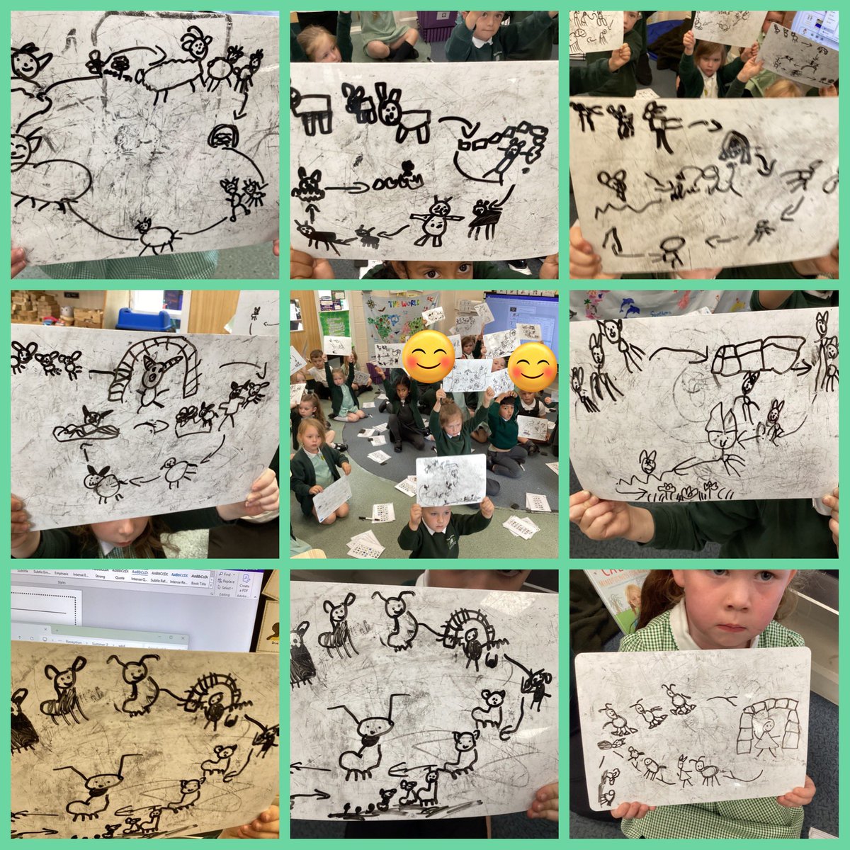 GatesPenguins's tweet image. We have been story mapping The Three Billy Goats Gruff! We then used them to retell the story. #thegateseyfs #thegatesenglish