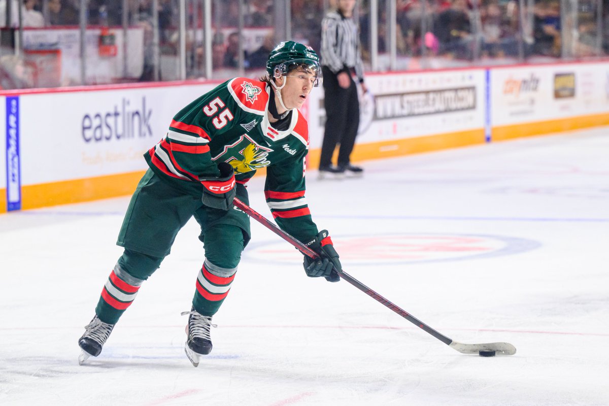 The #NHLDraft will be held Friday-Saturday in Los Angeles. 

Three Mooseheads are among NHL Central Scouting's North American skater rankings. #GoMooseGo 

D - Carlos Handel (73rd)
F - Liam Kilfoil (90th)
F - Shawn Carrier (148th)