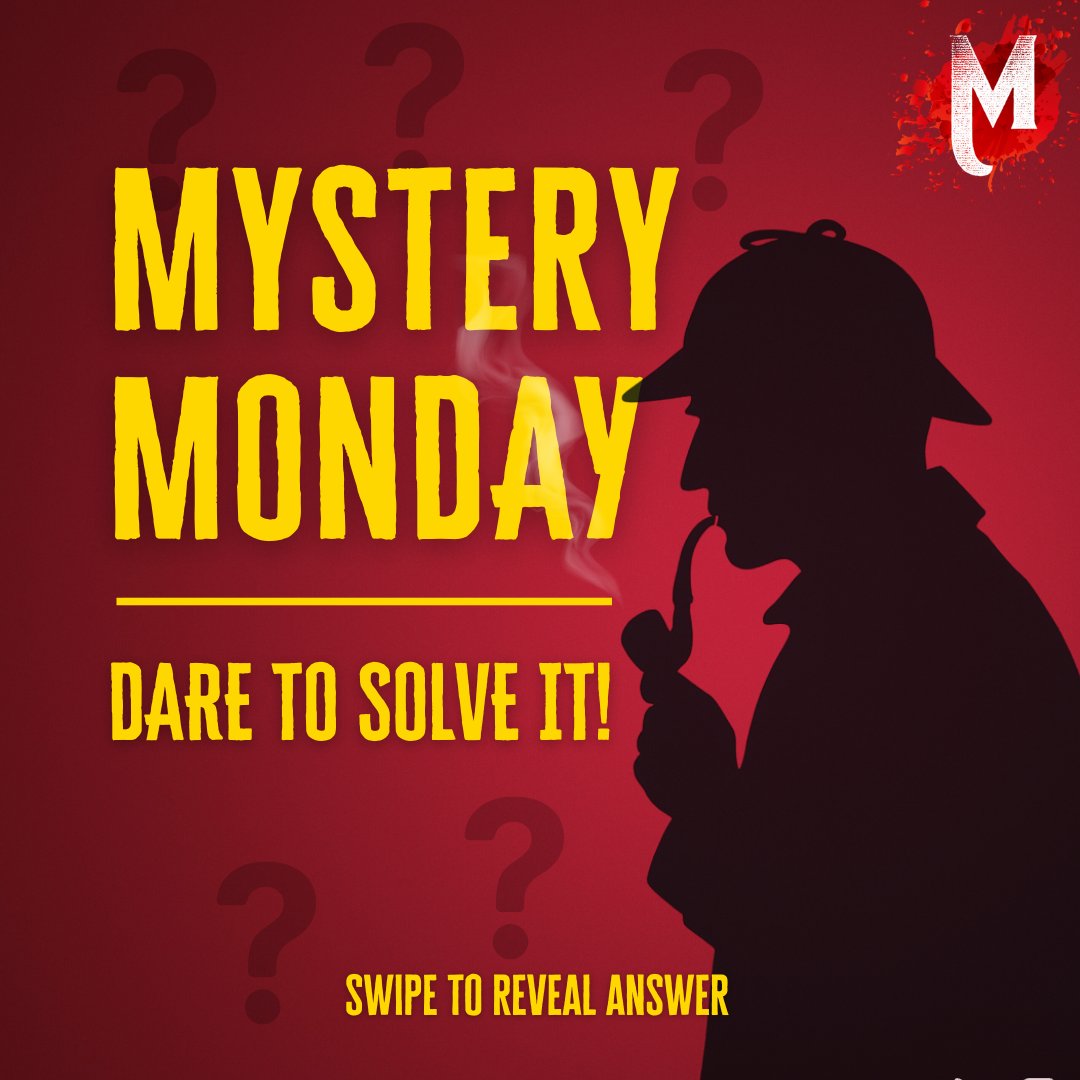 dyingtoplease's tweet photo. 🕵️‍♂️ Mystery Monday is here!
I connect the innocent and the guilty.
What am I?

Comment your guess below! 🧐
(Swipe for the answer ➡️)

Think you’ve got detective skills? Put them to the test — live!
https://t.co/1QKks5iKI7 https://t.co/fMQ0jr79XT