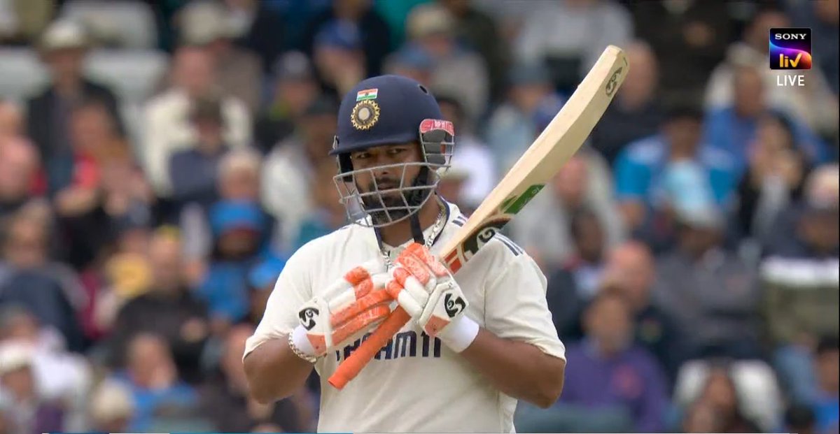 TWIN HUNDREDS BY RISHABH PANT.

- A royal batting performance by Pant, century in both the innings of the Leeds Test. 🤯🇮🇳