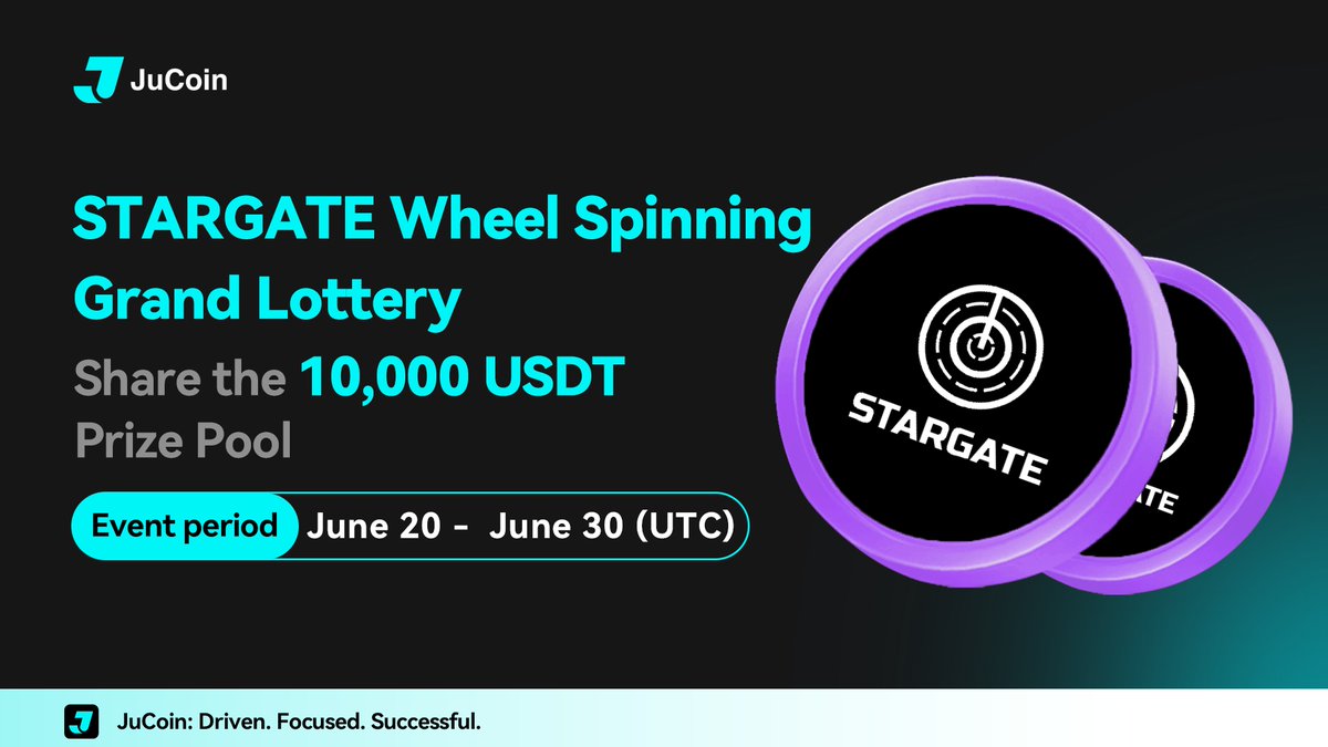 💙 JuCoin x STARGATE Karnavalı: Çevir Kazan! 10.000 USDT Airdrop Seni Bekliyor! 🎉

⏳ Etkinlik Süresi:
20 Haziran 2025 16:00 – 30 Haziran 2025 18:59 (TSİ)

✅ Etkinlik 1: Günlük, basit veya seviye görevlerini tamamla, USDT ödüllerini kazanma şansı yakala!
✅ Etkinlik 2: Net Alım