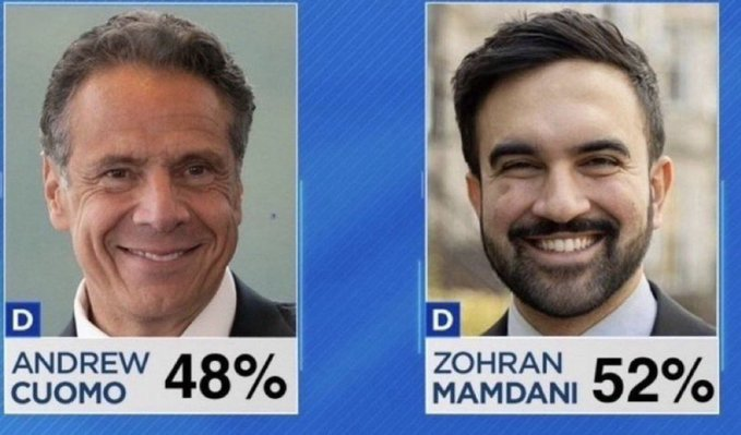 The Patriot Oasis™ (@thepatriotoasis) on Twitter photo A disgraced EX Governor and a Radical Muslim are the only TWO choices for Mayor of New York City? 
That city is DOOMED... A disgraced EX Governor and a Radical Muslim are the only TWO choices for Mayor of New York City? 
That city is DOOMED...