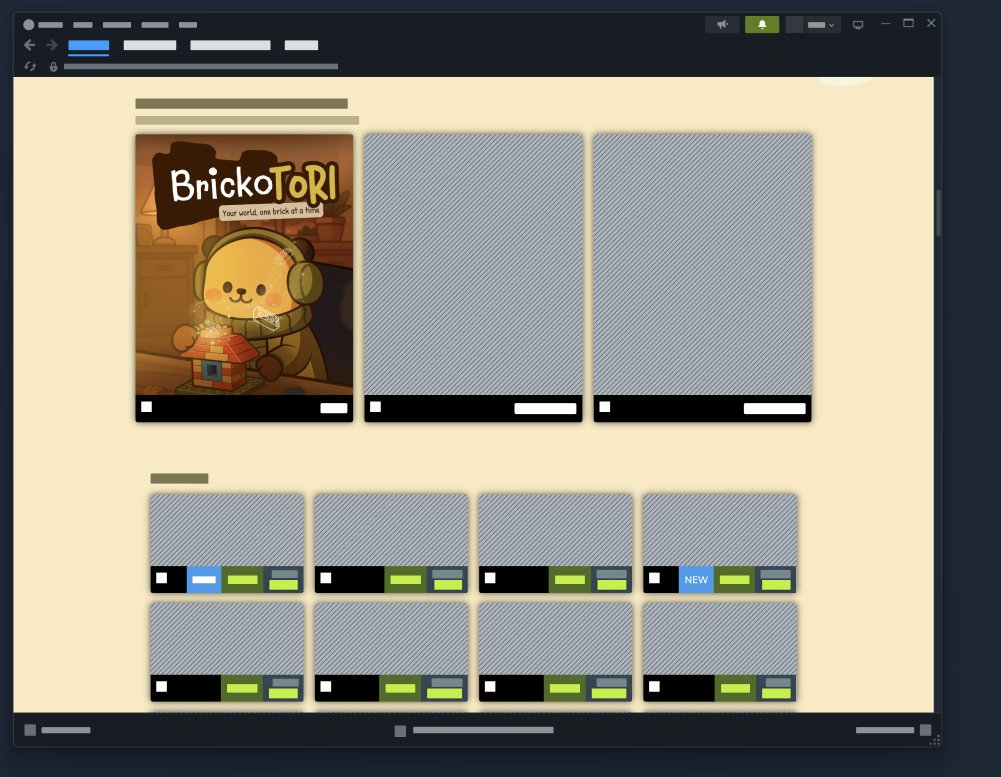 Hrodrick54's tweet photo. Today, Gri was preparing the store artworks preview for the game :D 
We are almost there!  

Follow to support Brickotori ❤️ 

#indiedev  #gameDev #brickotori #indiegamedev #steamcapsule #wip #behindthescene #games #art #PCgaming #videogames #gaming #gamingnews https://t.co/qMHsdQPbkk