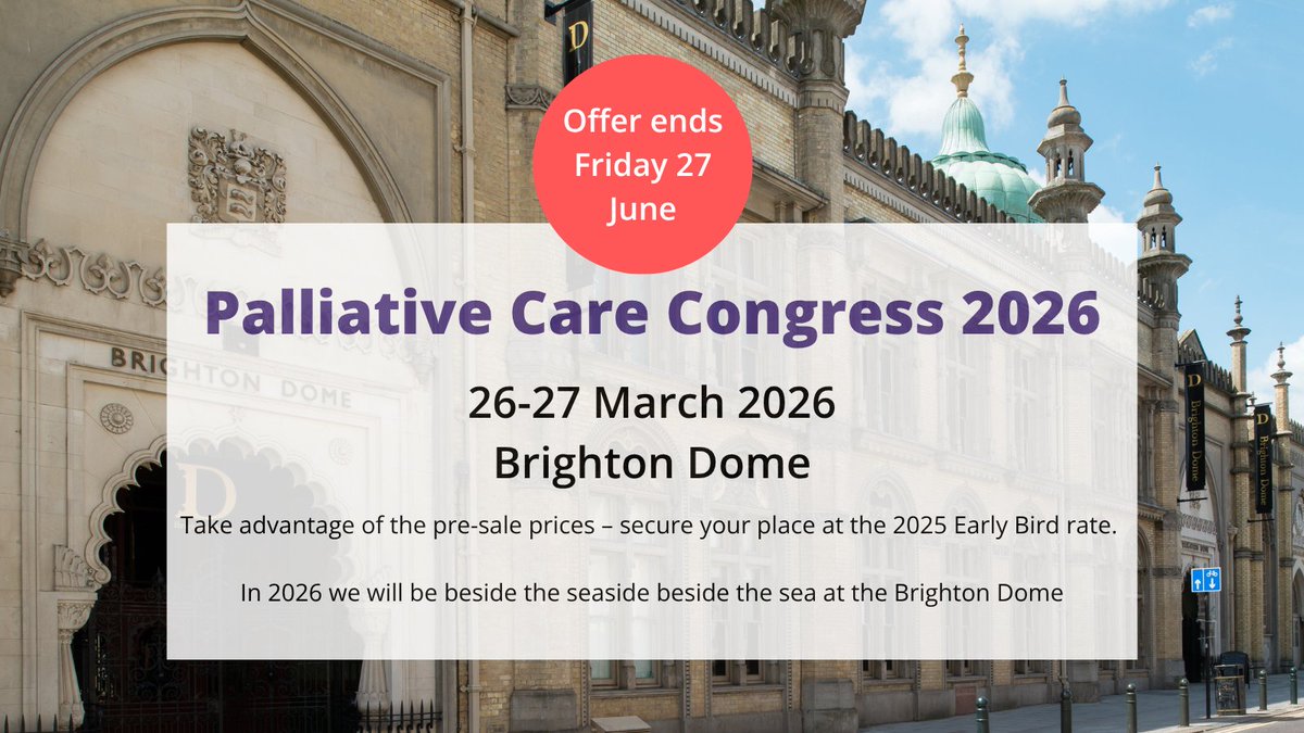 The #PCC2026 pre-sale offer is ending soon! 
🎟️Book your tickets before Friday 27 June to take advantage of this amazing discount 
🔗pccongress.org.uk/registration/