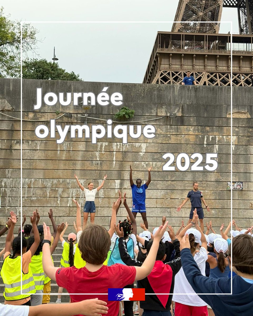 Le saviez-vous ? Aujourd’hui c’est la #JournéeOlympique et paralympique 2025.

L’occasion pour les personnels éducatifs et sportifs de se mobiliser pour faire vivre les valeurs de l’olympisme : excellence, amitié, respect🏅

Partout en France, revivons la magie des Jeux le temps