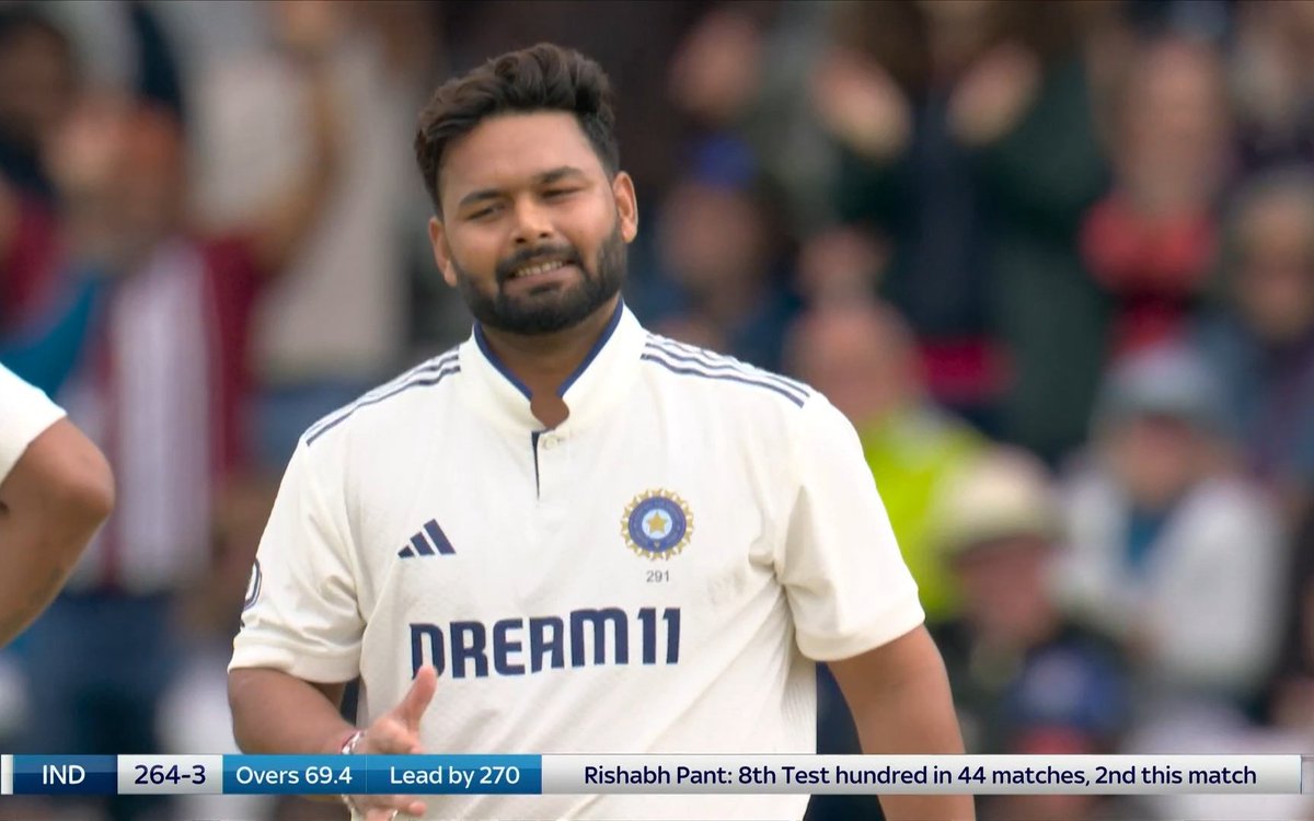 Pant again... What a player... What a fighter....Proving himself in the real format of cricket..
The knock by KL Rahul is also top class..

A really Good test after a long time...