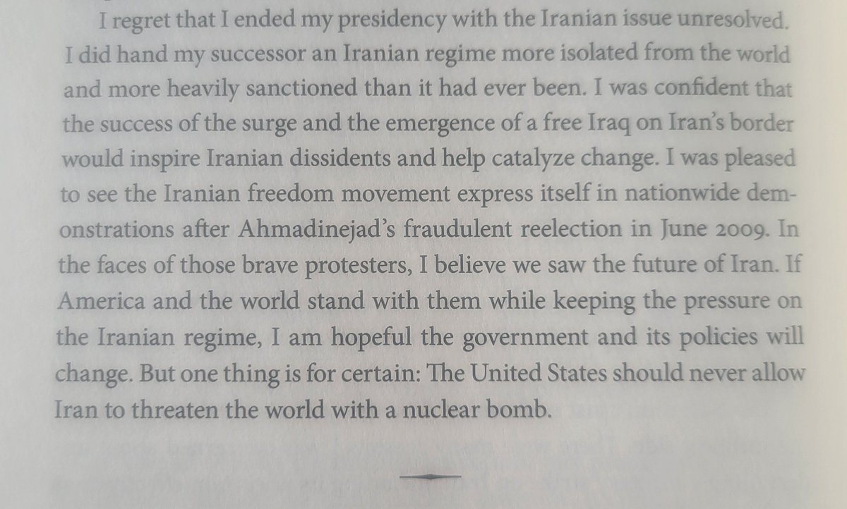 RafJacob's tweet image. Mémoires de George W. Bush, 2010, p. 420.