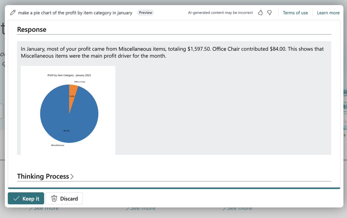 📊Data Insights Copilot (open source) got nice updates:
- Add custom instructions/custom api descriptions in the knowledge folder or through events 
- Better handling of parent/child APIs
- Even smarter self-learning retry logic

More details here github.com/DmitryKatson/b…

Thanks