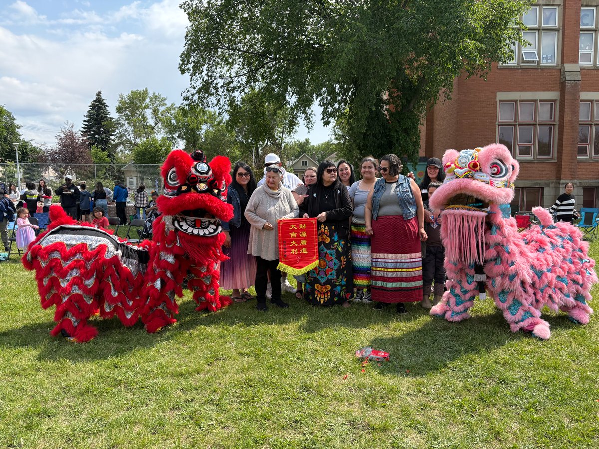 Cultural performances and feast following the Peace Walk with Elder Lorette on June 22 at the McCauley orchard. #yeg