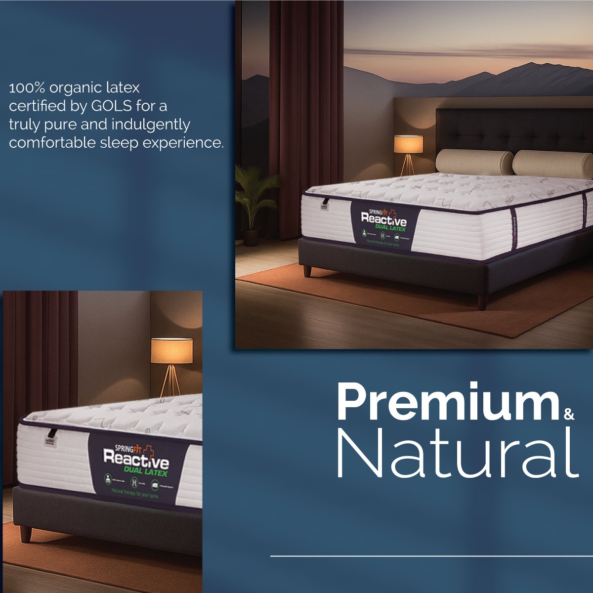 SpringfitSleep's tweet image. Looking for the #mattress of your dreams?
You’ll find it right here!
From luxurious comfort to orthopedic support, #Springfit has the perfect match for your unique sleep needs.
#NeendNahiUdegi

#SpringfitMattress #PremiumMattress #BackPainRelief #LatexMattress #OrthopedicMattress