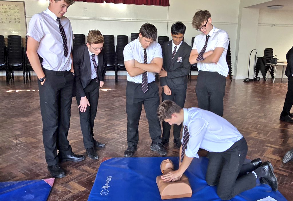 misschalk's tweet photo. Really exciting first day of the year 10 activity week with our PSHE enrichment day. Students got to hear from  speakers on topics including knife crime, drug education, healthy relationships,  reframing masculinity and first aid. Thanks to all of our guests.  
@AGSFounded1598 https://t.co/pObQJLbRLP