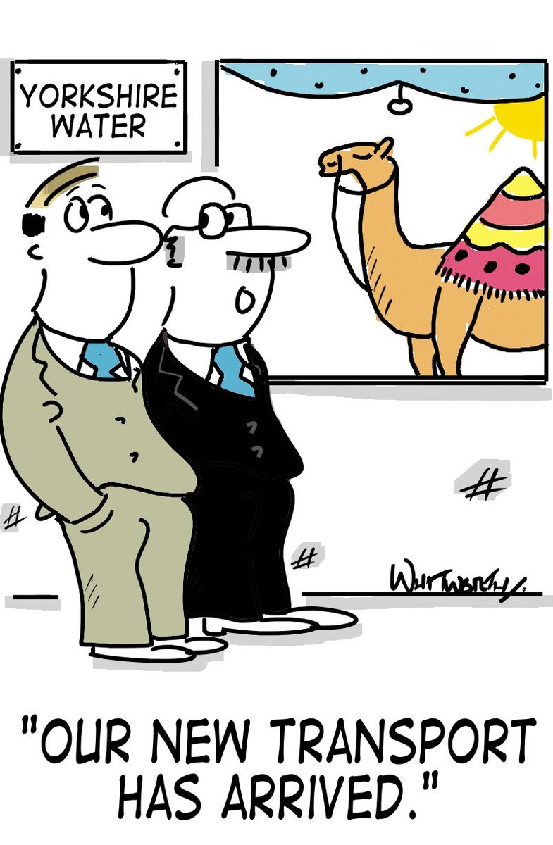 ⁦<a href="/YorkshireWater/">Yorkshire Water 💧</a>⁩ declare a drought - this week’s ⁦<a href="/sheffieldtrib/">The Tribune</a>⁩ cartoon…