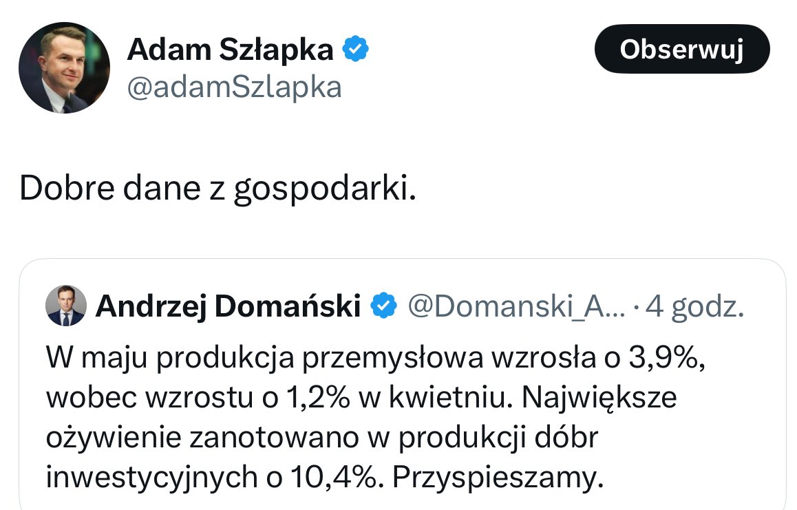 Podawacz dalej.