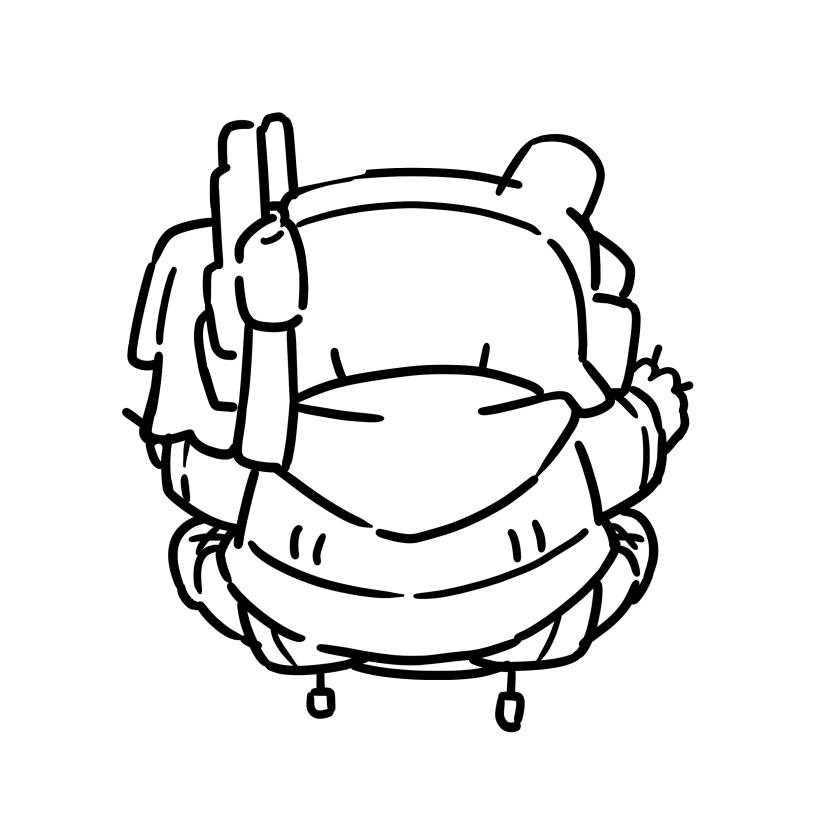 蟻を見つめる足立レイと、壁に張り付く足立レイのアクリルグッズ、どっちかを選ぶとしたらどっちがいい？っていうアンケートします(買わなくてもいい)