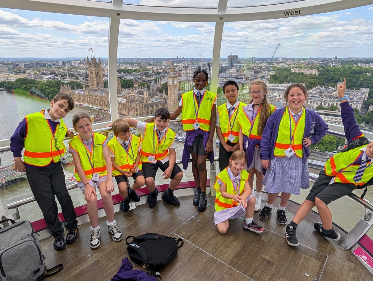 More fun on the London Eye!