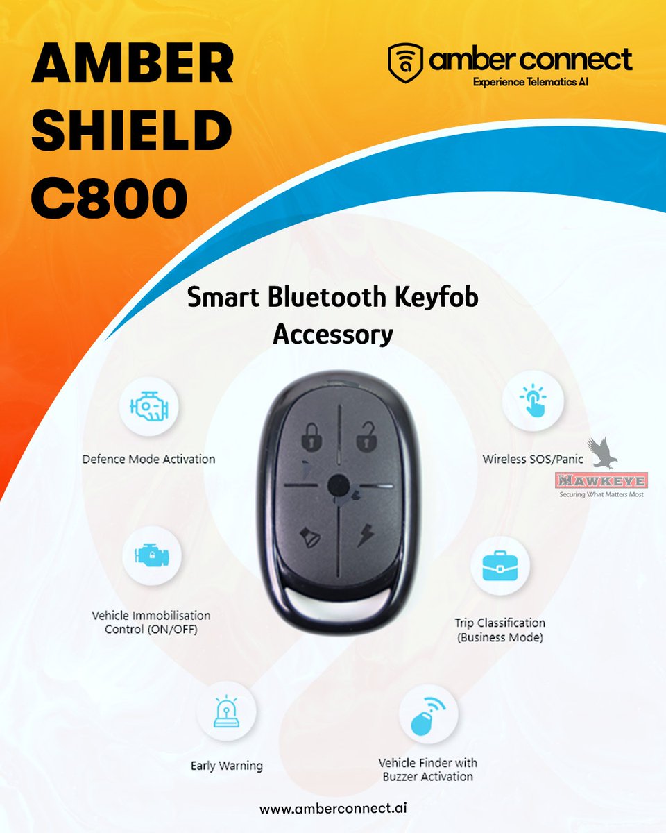 Get Your Amber Connect Keyfob Today for just $4,500 plus gct. 
With one click, trigger SOS alerts, get emergency help, and stay in control—anytime, anywhere.
🎯 Perfect for drivers, riders, and families.
📍Available now while stocks last!
#AmberConnect #Keyfob #DriverSecurity