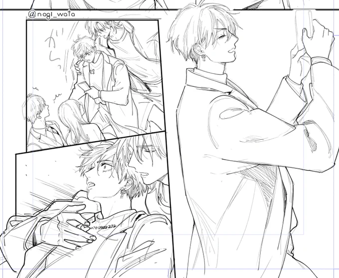 in the bed 3話描き中🦋🐿
たぶん明日24日に #ロスバ 𝐨𝐬𝐡𝐢𝐫𝐚𝐬𝐞あります…🤍🤍

#創作BL #商業BL 