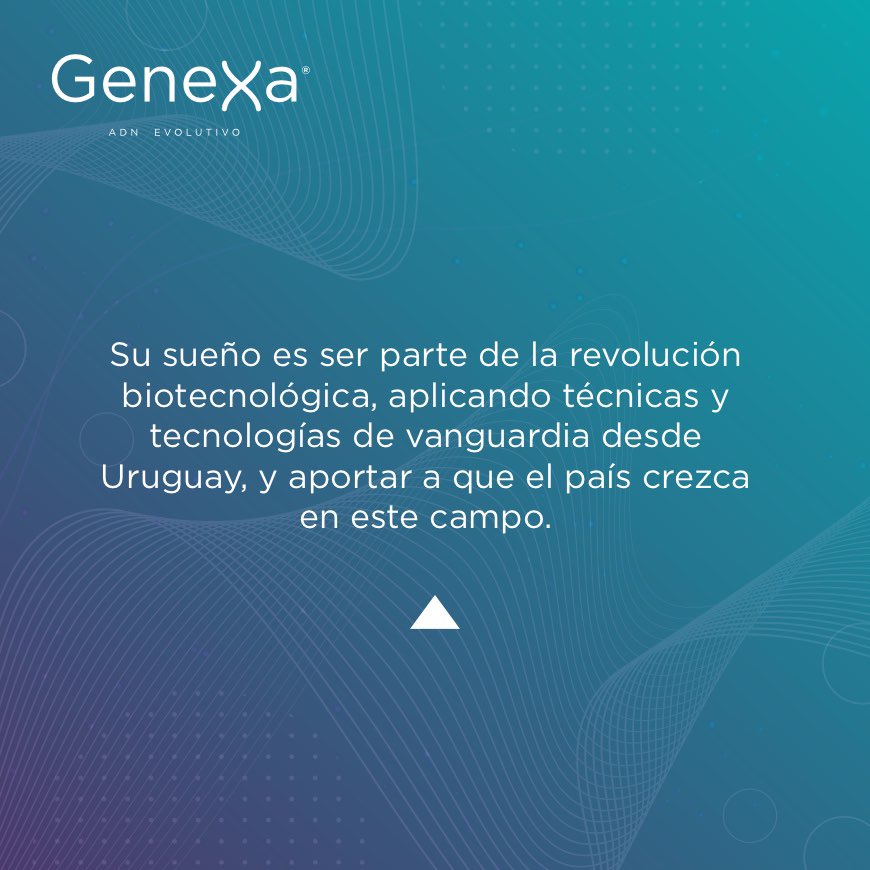 🧬Bienvenido Andrés Villar al equipo de GENEXA para cumplir tu sueño de aportar al país.