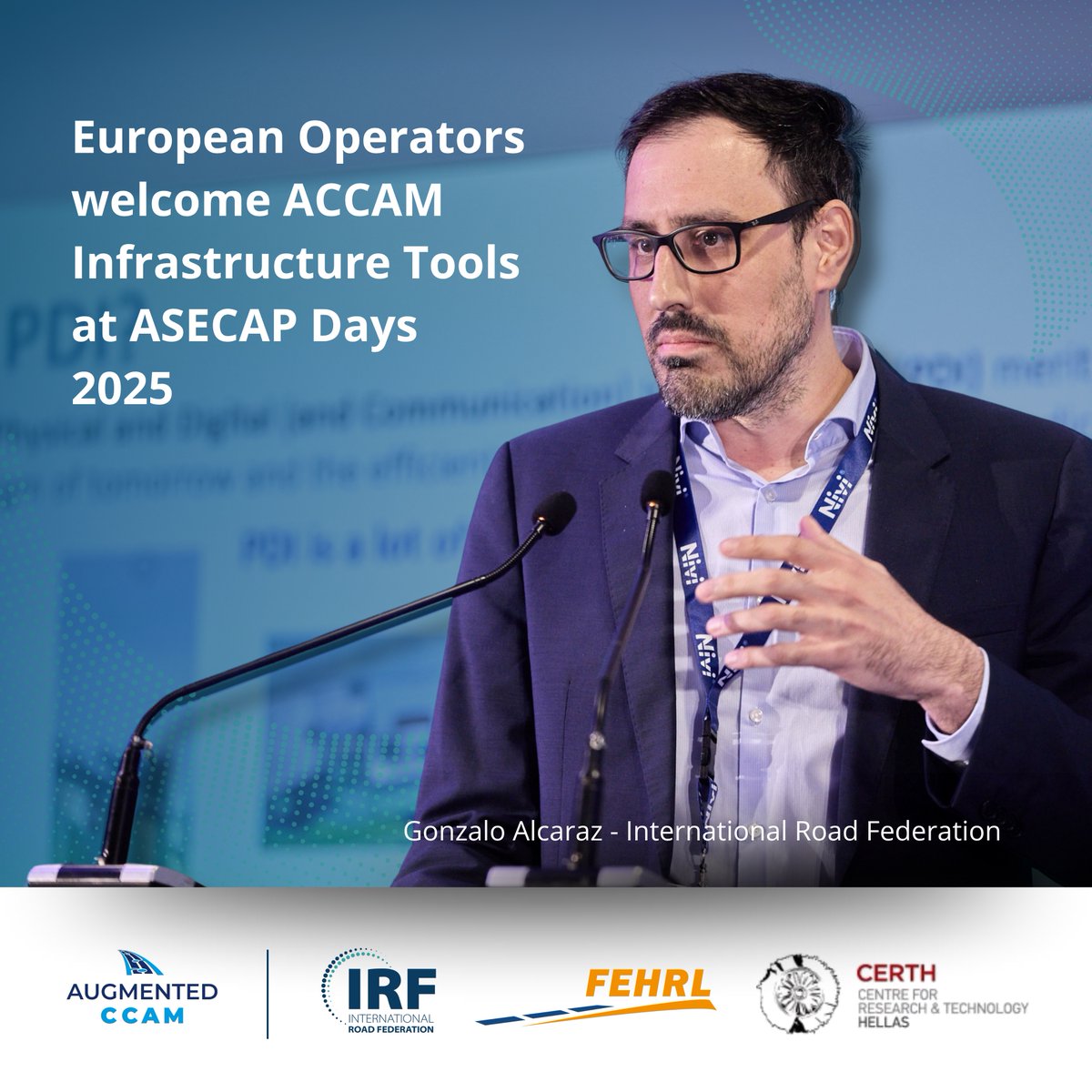"This framework finally gives us a methodology to target investments where they matter most. We can now enhance safety for all road users while strategically preparing for automated vehicles.”
Read more: irfofficial.org/2025/06/23/eur…
- 
At the 52nd <a href="/ASECAP_EU/">ASECAP</a> Days in May, the IRF