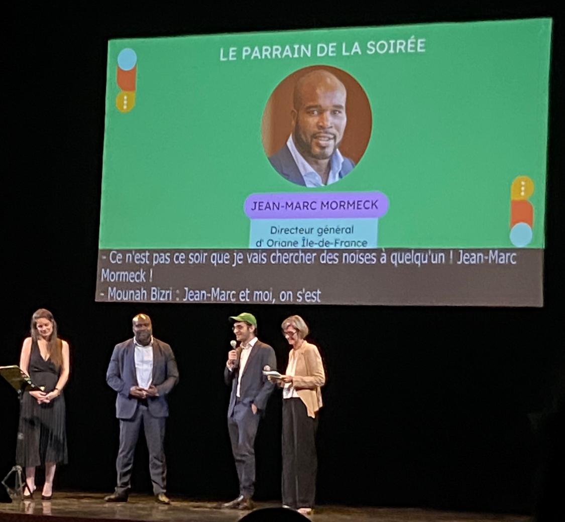 Quelle joie immense pour Oriane d’avoir pu participer à la finale ´Tous Eloquent’ portée par l’association Éloquence de la Différence, au sein du mythique Théâtre Mogador. 🎤

#orientation #handicap