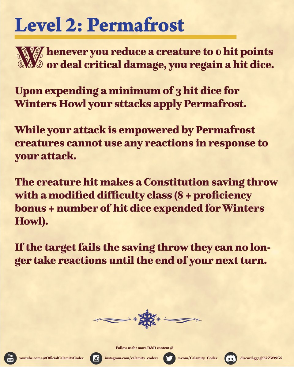 Calamity_Codex's tweet photo. They are known to fight without fear of death, more than willing to trade potentially lethal blows or fight with such reckless abandon that they overwhelm their opponents. Part 2/2

#homebrew #calamitycodex #dndart #dnd5e #knight #darkfantasy #ttrpg #fantasy #dungeonanddragons https://t.co/zuW4FG7xMy