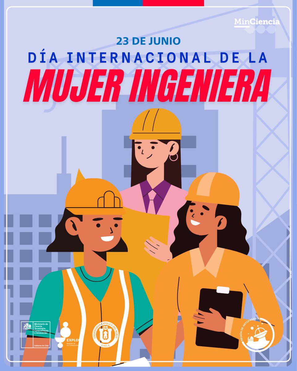 👷‍♀️ Hoy celebramos a las mujeres que transforman el mundo desde la ingeniería… y a las niñas que ya se atreven a imaginarse allí.

En PAR Explora Antofagasta impulsamos vocaciones sin estereotipos, porque la equidad de género también se construye 💜 #DíaDeLaMujerIngeniera