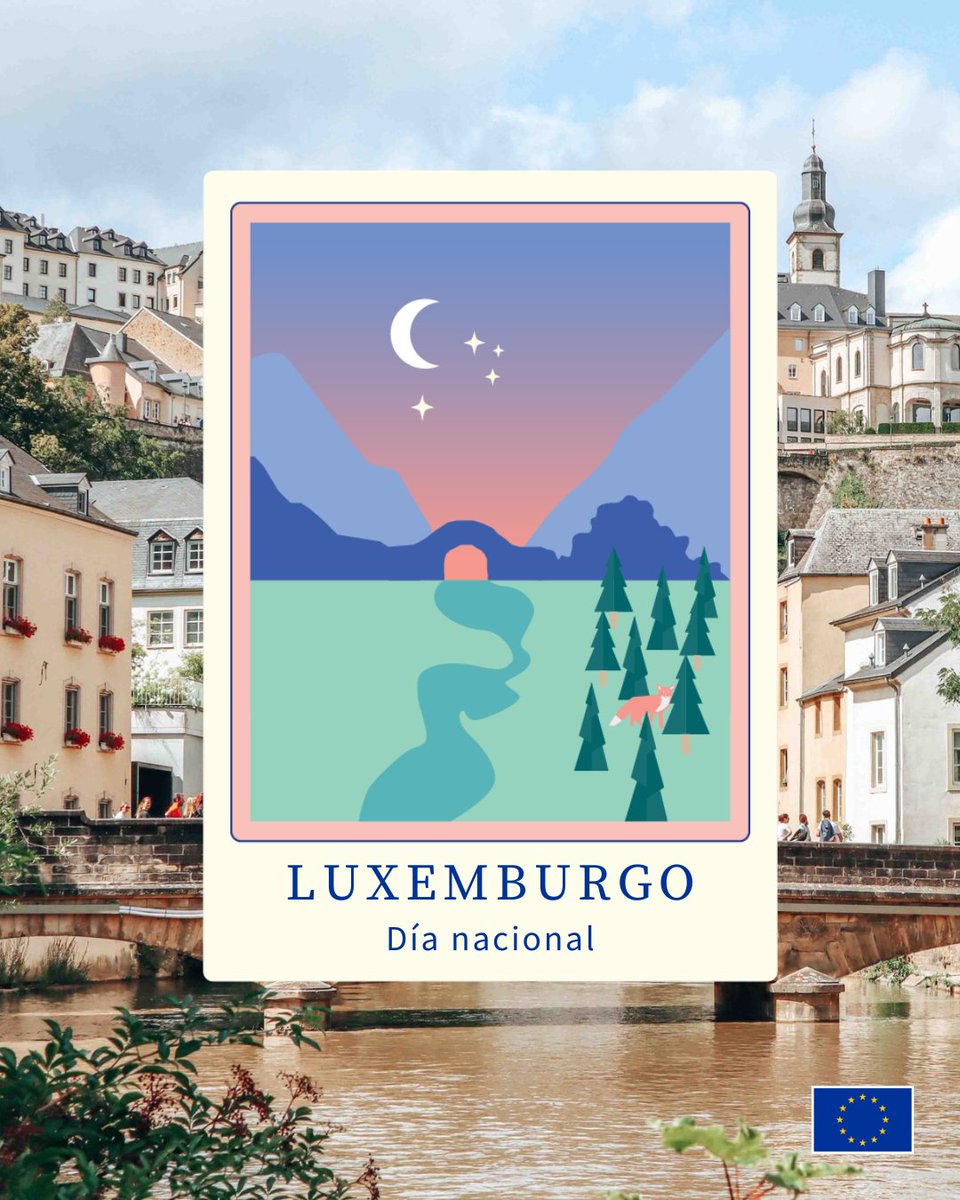 ¿Cuáles de estos datos 🇱🇺 conocías?

🇪🇺 Luxemburgo es miembro de la UE desde 1958, forma parte del espacio Schengen desde 1995 y la zona euro 1999.

También es sede de varias instituciones europeas.

Sigue leyendo en european-union.europa.eu/principles-cou…

¡Feliz Día Nacional de Luxemburgo! 🙌
